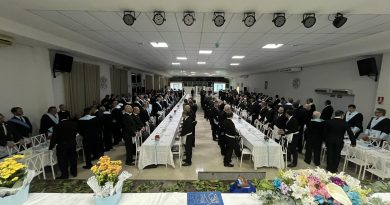 Banquete Ritualístico de 33 anos da ARLS “Consciência Andreense” nº 880 – GLESP – Santo André/SP.