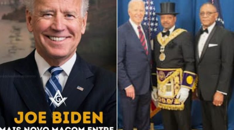 Grão-Mestre da “Most Worshipful Prince Hall Grand Lodge of South Carolina do Sul”, nomeou o ex-presidente norte americano Joe Biden como Mestre Maçom “Por Comunicação”.