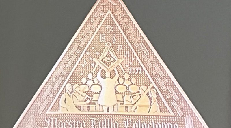 LOJA COSMOS #3064 – ORIENTE DE SÃO PAULO – Criada Medalha Maestro Tullio Colacioppo.