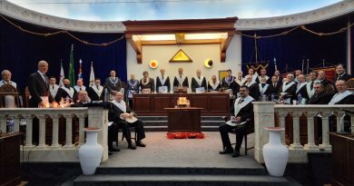 Loja Fraternidade Judiciária #3614, Sessão de instalação e posse do irmão Ademir Modesto de Souza e de sua diretoria no Oriente de São Paulo.