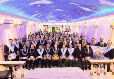 Consagração da Balneário Camboriú Lodge feita pela Grande Loja Distrital para a América do Sul – Divisão Norte.